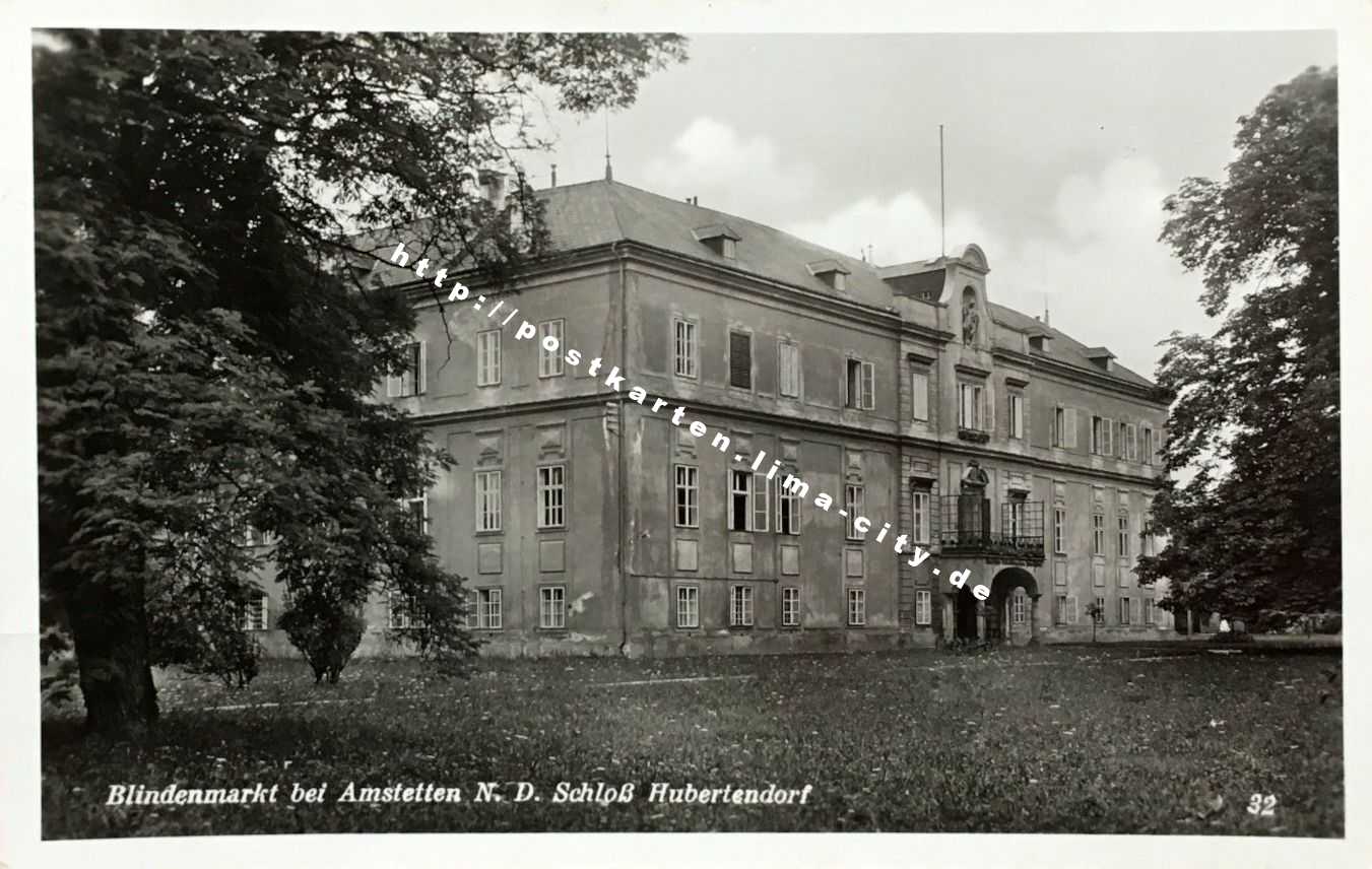 Schloss Hubertendorf 1939